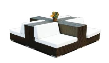 Outdoor Furniture - Outdoor Sofa & Seating Sets - Swing 46 Corner Set