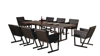 Cali Dining Set For Eight