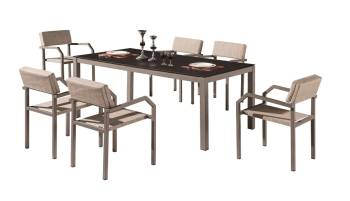 Barite Dining Set for 6