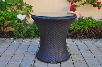 Babmar - Obsidian Side Table