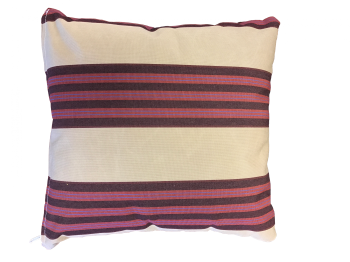 Babmar - SunProof Throw Pillow - Dark Brown