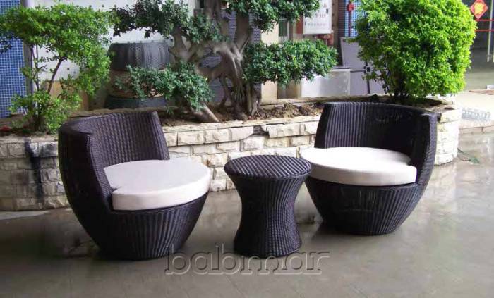 Obsidian Chair Set