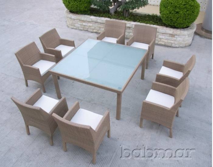 Empire Dining Set-Natural Color