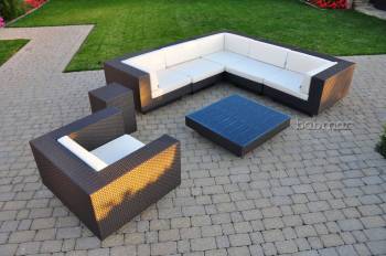 Stylus Sectional Sofa Set With Club Chair