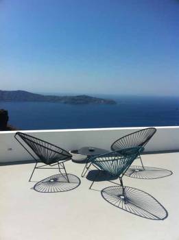 Package Deals - Outdoor Sofa & Seating Sets - Babmar - Santorini Chair -All White