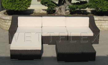 Outdoor Furniture - Outdoor Sofa & Seating Sets - Babmar - Marbella Sofa Set for Three