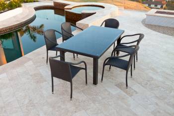 Package Deals - Outdoor  Dining Sets - Luna Dining Set For Six
