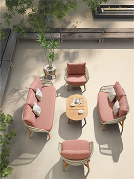 Outdoor Sofa Sitting