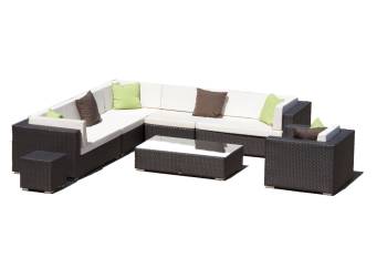 Babmar - Swing 46 Sectional Sofa Set with Club Chair