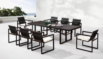 Babmar - Wisteria Dining Set for 8