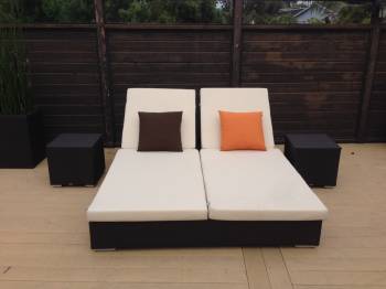 Babmar - Mandarin Double Chaise Lounge