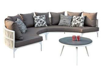 Kitaibela Round Sofa Set