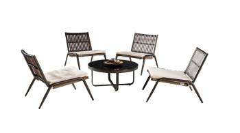 Kitaibela Low Seating Set For 4