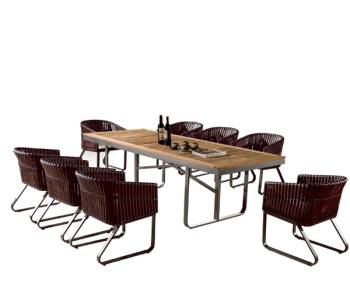 Apricot Dining Set for 8