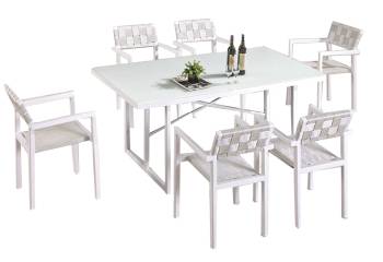 Asthina Dining Set For 6 With Arms
