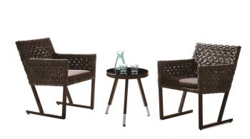 Cali Seating Set for 2 with side table