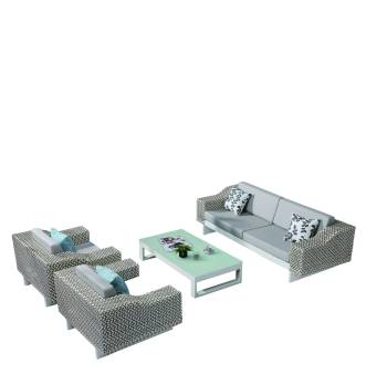 Babmar - Provence 5 Seater Sofa Set with 2 Club Chairs