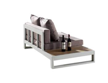 Babmar - Amber Left Arm Sofa with built-inside table