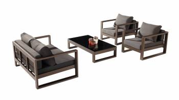 Amber Loveseat Sofa Set for 4 - QUICK SHIP