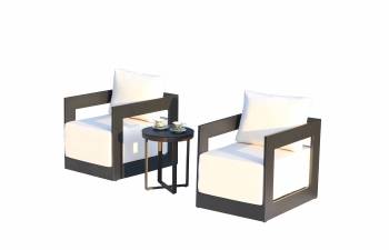 Babmar - Lusso Club Chair Set