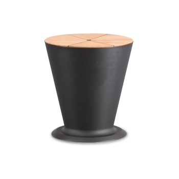 Babmar - AVANT ROUND SIDE TABLE WITH COOLER - QUICK SHIP