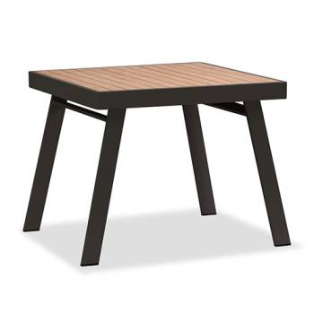 Babmar - Avant Dining Table For 4 (Straight Legs) - With Umbrella Hole 