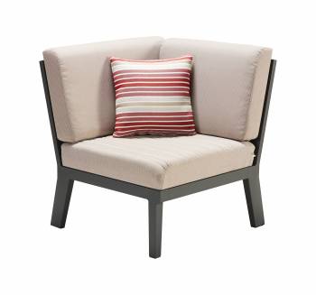 Babmar - Onyx Corner Chair - QUICK SHIP 