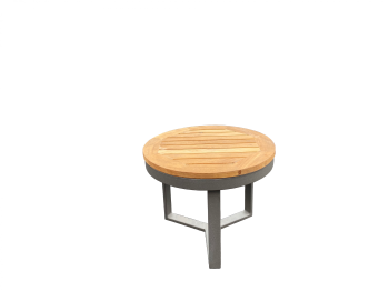 Amber Grey Short Side Table - QUICK SHIP 
