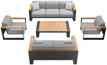 Babmar - Aspen Sofa Set with Loveseat - QUICK SHIP 