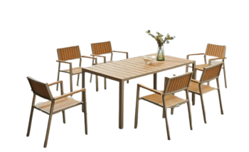 Lugano Dining Set For Six - QUICK SHIP 