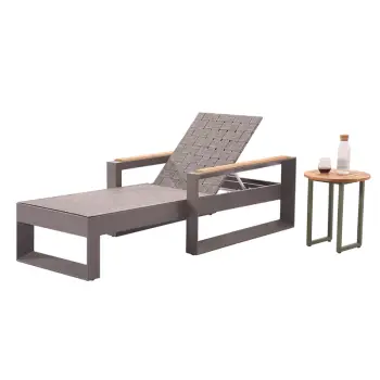 Babmar - Burano Chaise Lounge With No Cushion
