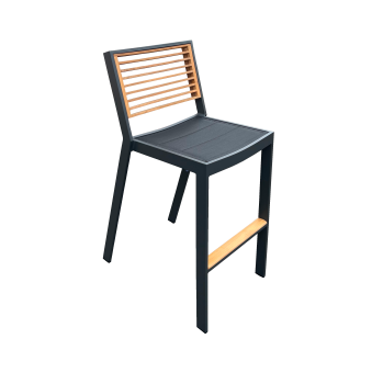 Babmar - Avant Armless Bar Stool - QUICK SHIP 