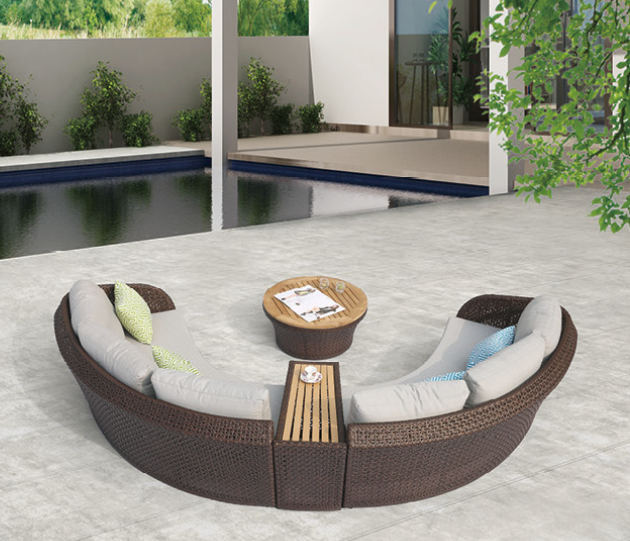 Garden 4 2024 seater sofa set