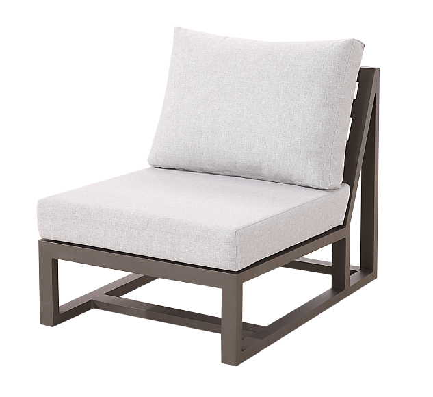 Tribeca Middle Armless Chair - Image 1