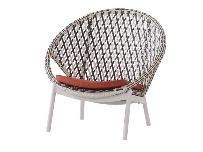 Evian Round Club Chair - Image 1
