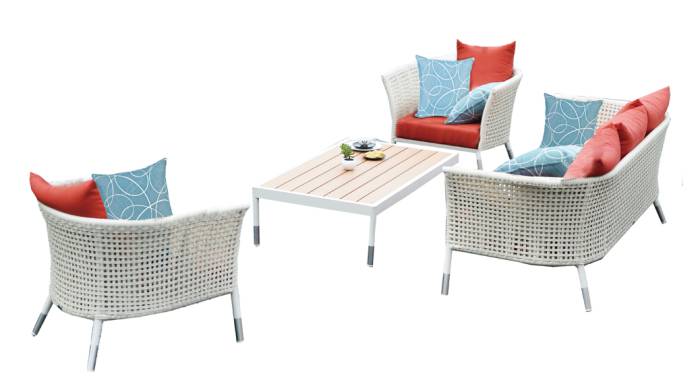 Fatsia Sofa Set With Rectangular Coffee Table - Image 1