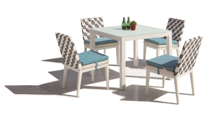 Florence Dining Set for 4 - Image 1