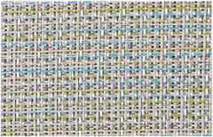 C207 - White With Light Blue