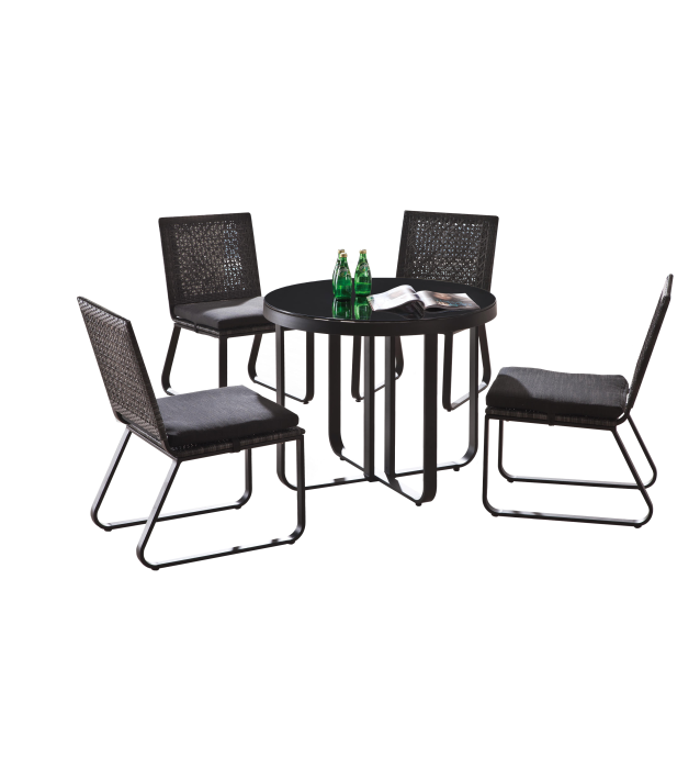 Polo Dining Set for 4 without Arms - Image 1