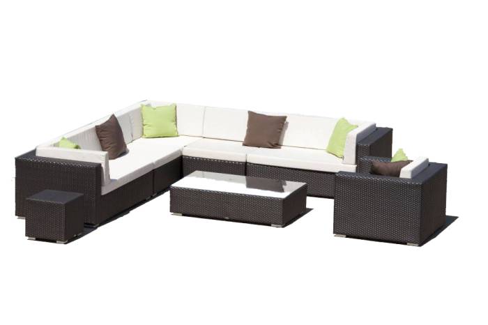 Belham living cara all weather wicker sectional sofa set discount
