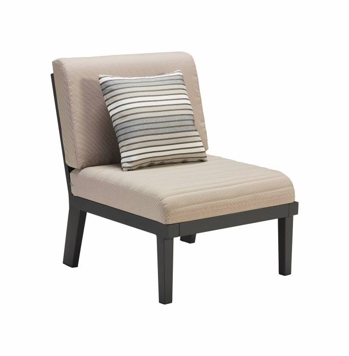 Babmar - Onyx Middle Armless Chair - QUICK SHIP  - Image 1