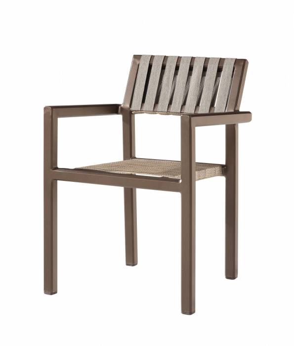 Amber Dining Chair with Arms - Quick Ship - Image 1