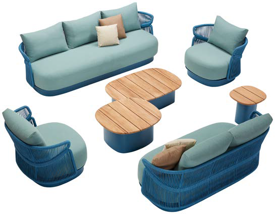 Babmar - St Tropez Sofa Set with Loveseat