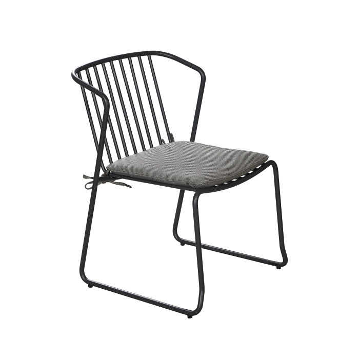 Martinique All Aluminum Dining Chair - Image 1