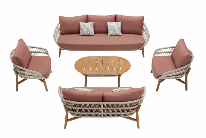 Corda Sofa Set with Loveseat - Image 1