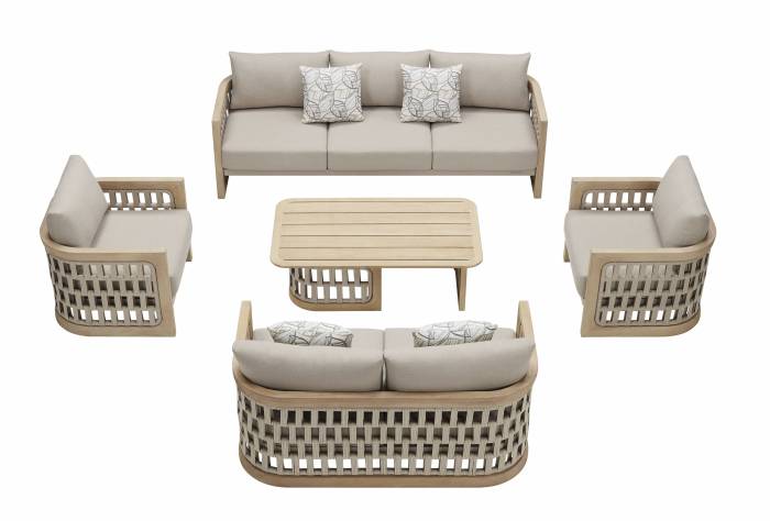 Porto Sofa Set with Loveseat