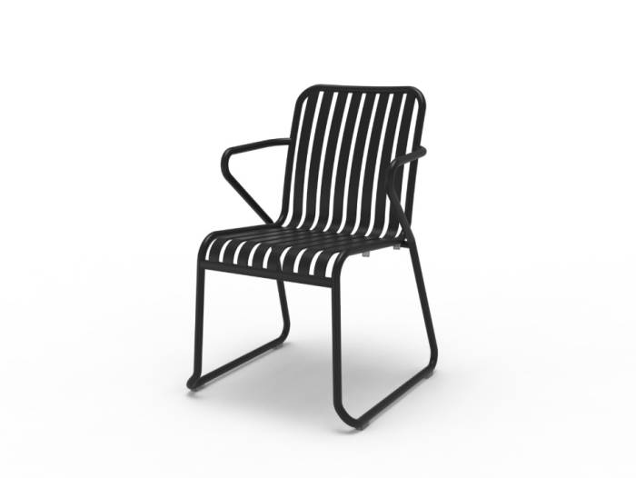 Babmar - Monaco Dining Chair With Arms - QUICK SHIP