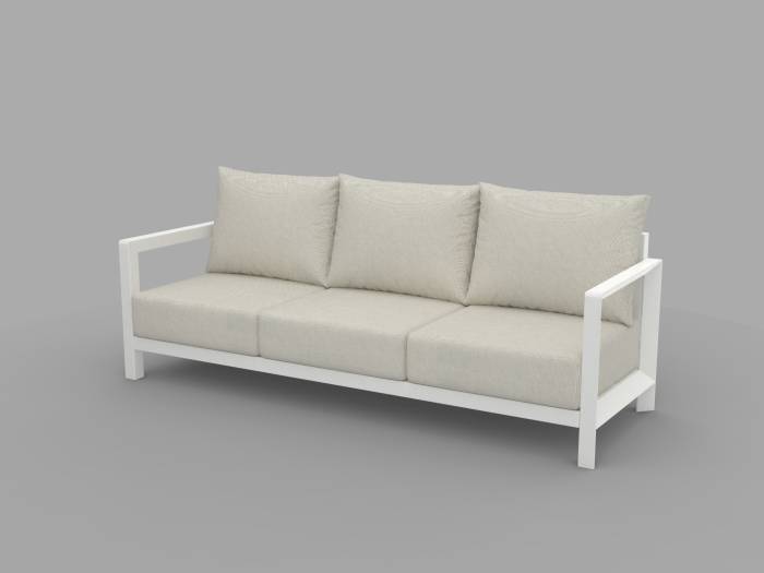 Babmar - Malaga 3 Seater Sofa