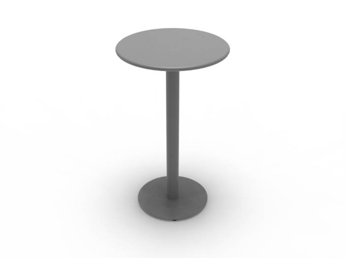 Babmar - Monaco Round Bistro Bar Table with Solid Top