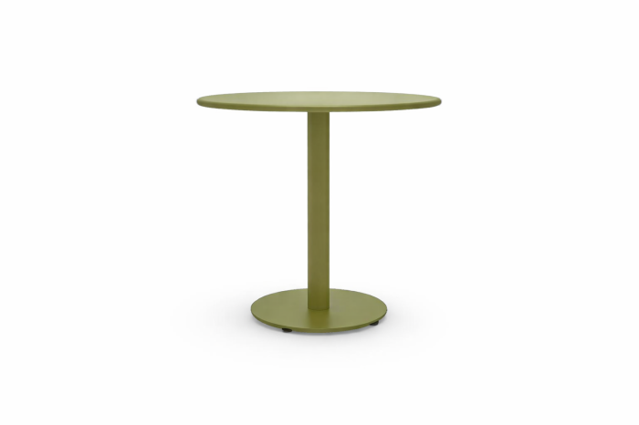 Babmar - Monaco Bistro Round Dining Table with Solid Top